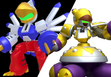 メダロットをblenderで作ってみたその8