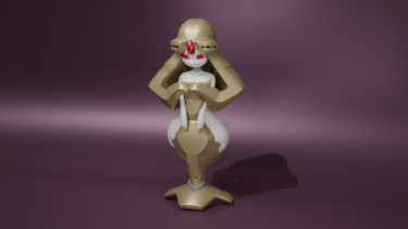 メダロットをblenderで作ってみたその10（ヴァルゴ）