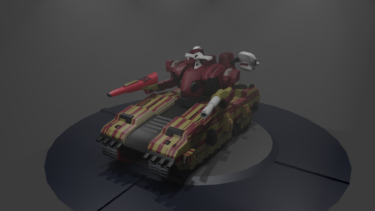 AC6のフレンドAC機をデフォルメして作ってみた（フォロワーMRさん）